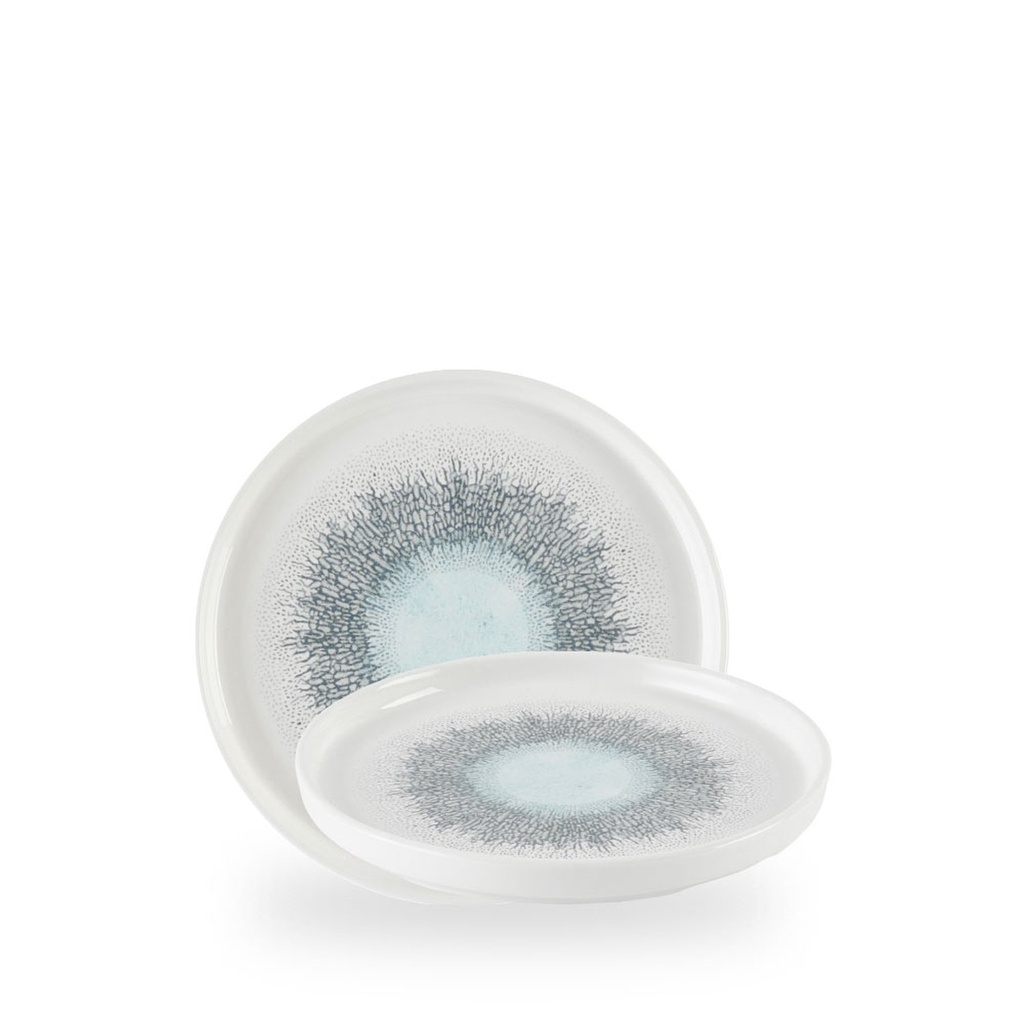 Bord plat 21.0cm h 2.0cm Studio Prints Fusion Blue Churchill