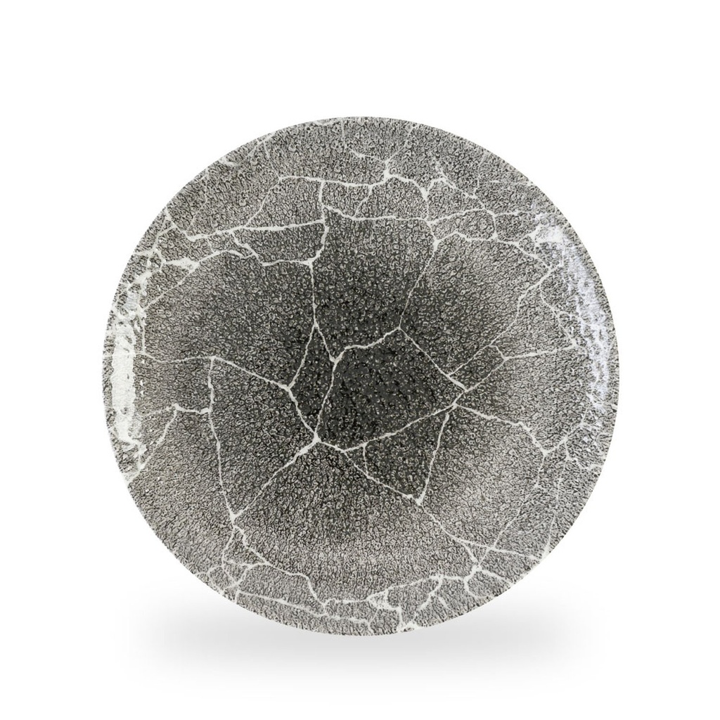 Bord coupe 28.8cm Studio Prints Kintsugi Reverse Quartz Black Churchill