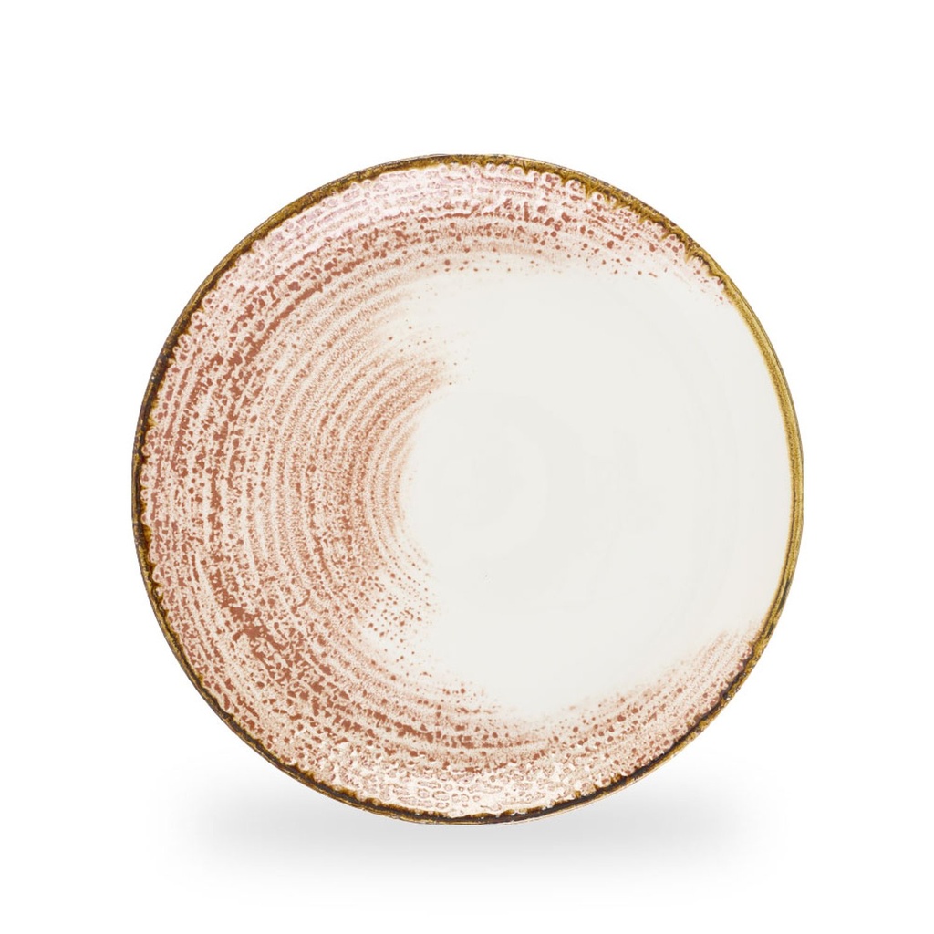 Bord coupe 28.8cm Studio Prints Homespun Accents Coral Churchill