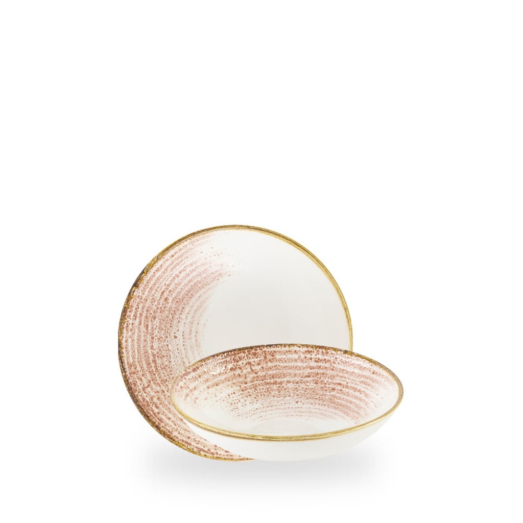 Bord coupe diep 18.2cm 42.6cl Homespun Accents Coral Churchill