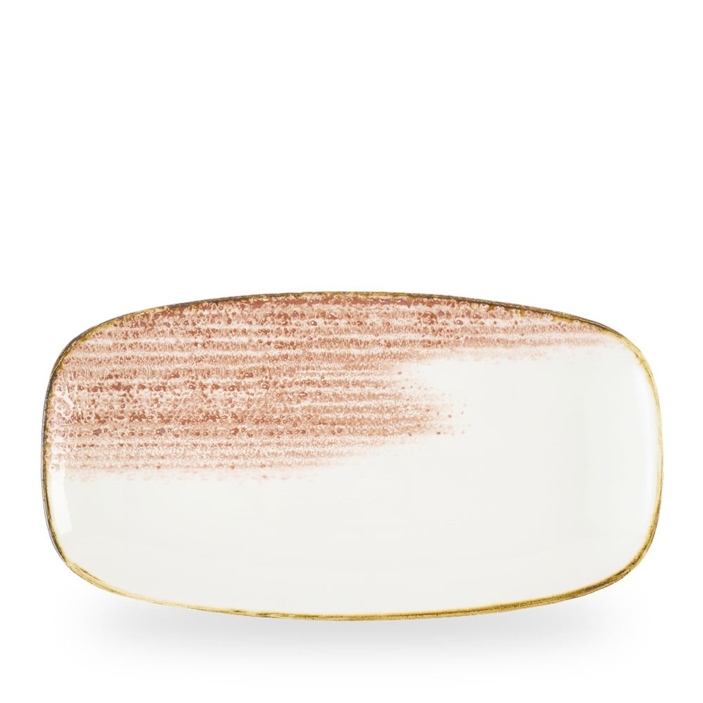 Schaal rechthoek 35.5cm x 18.9cm Studio Prints Homespun Accents Coral Churchill