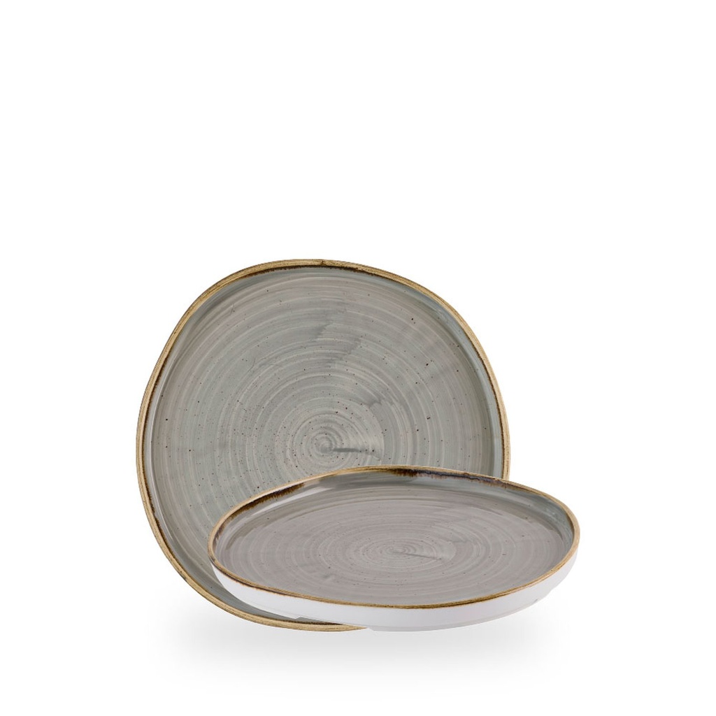 Bord plat 21.0cm h 2.0cm Stonecast Grey Churchill
