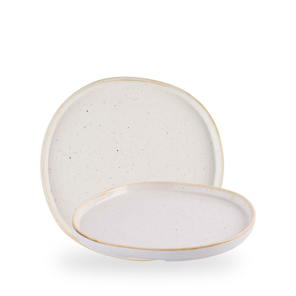 Bord plat 26.0cm h 2.0cm Stonecast Barley White Churchill