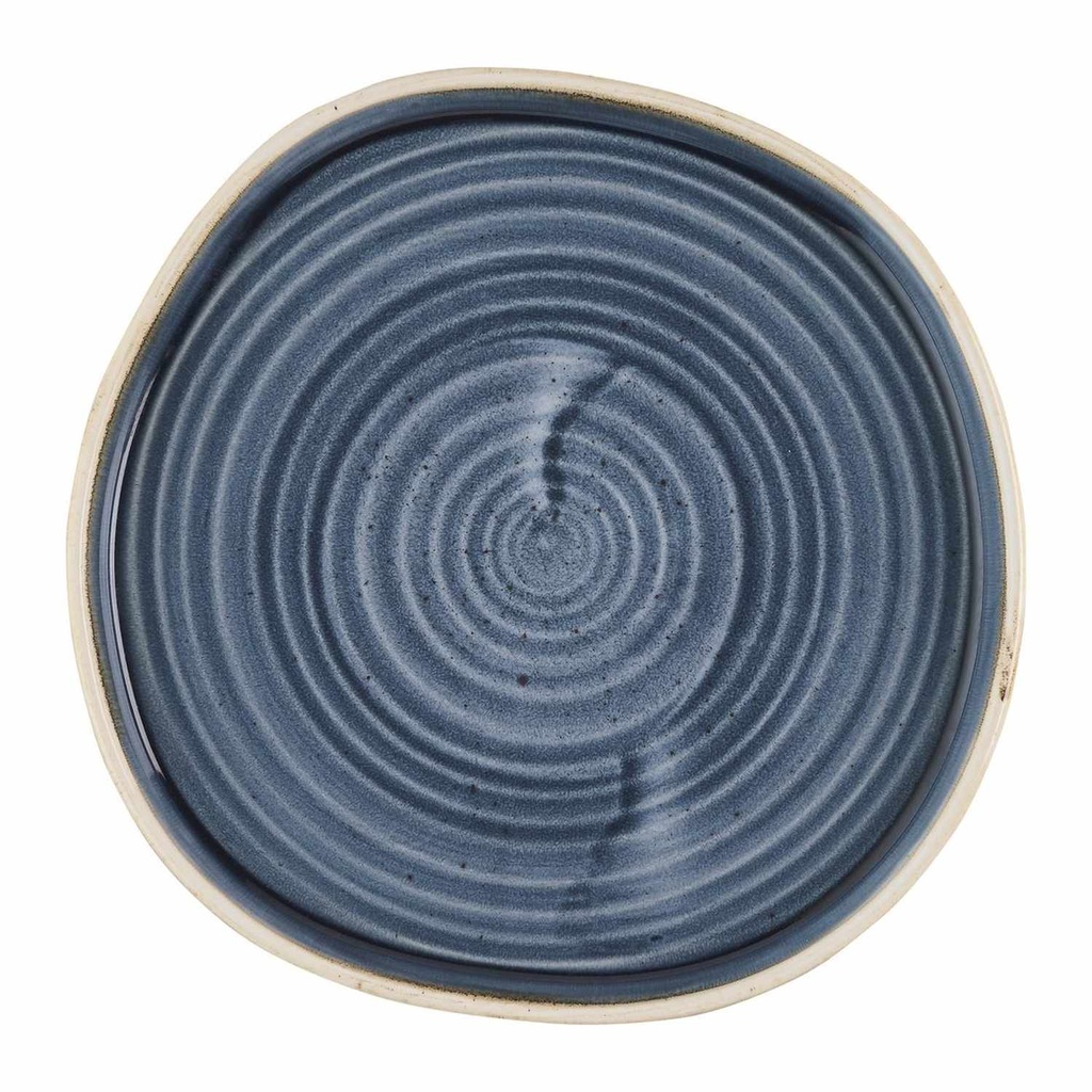 Bord plat 21.0cm h 2.0cm Stonecast blueberry Churchill