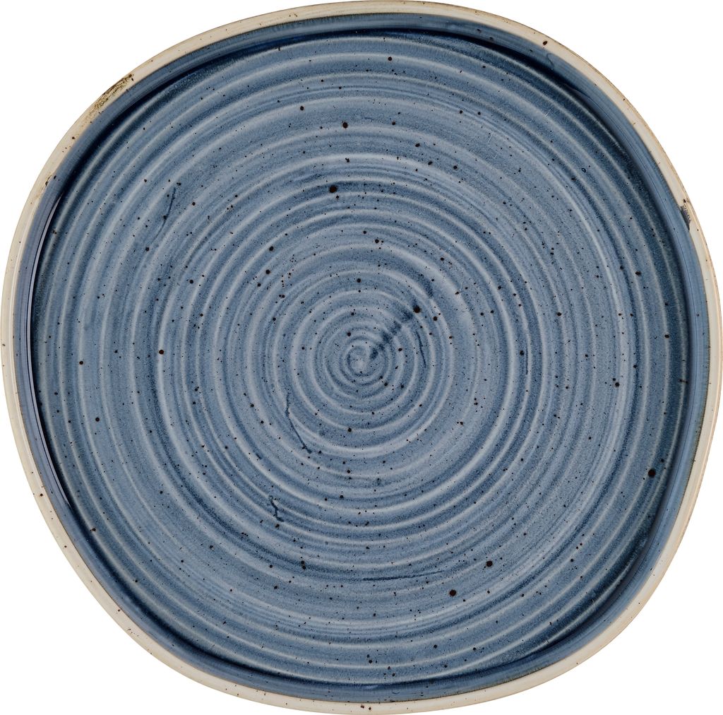 Bord plat 25.5cm h 2.0cm Stonecast blueberry Churchill