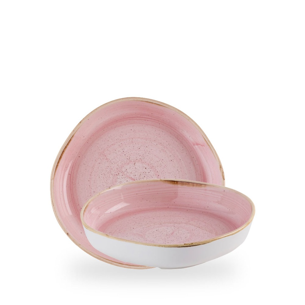 Kom 23.0cm h 4.5cm Stonecast Petal Pink Churchill