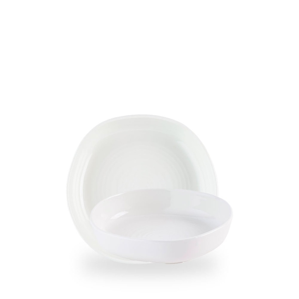 Kom 20.0cm h 4.5cm Chefs Plates White Churchill