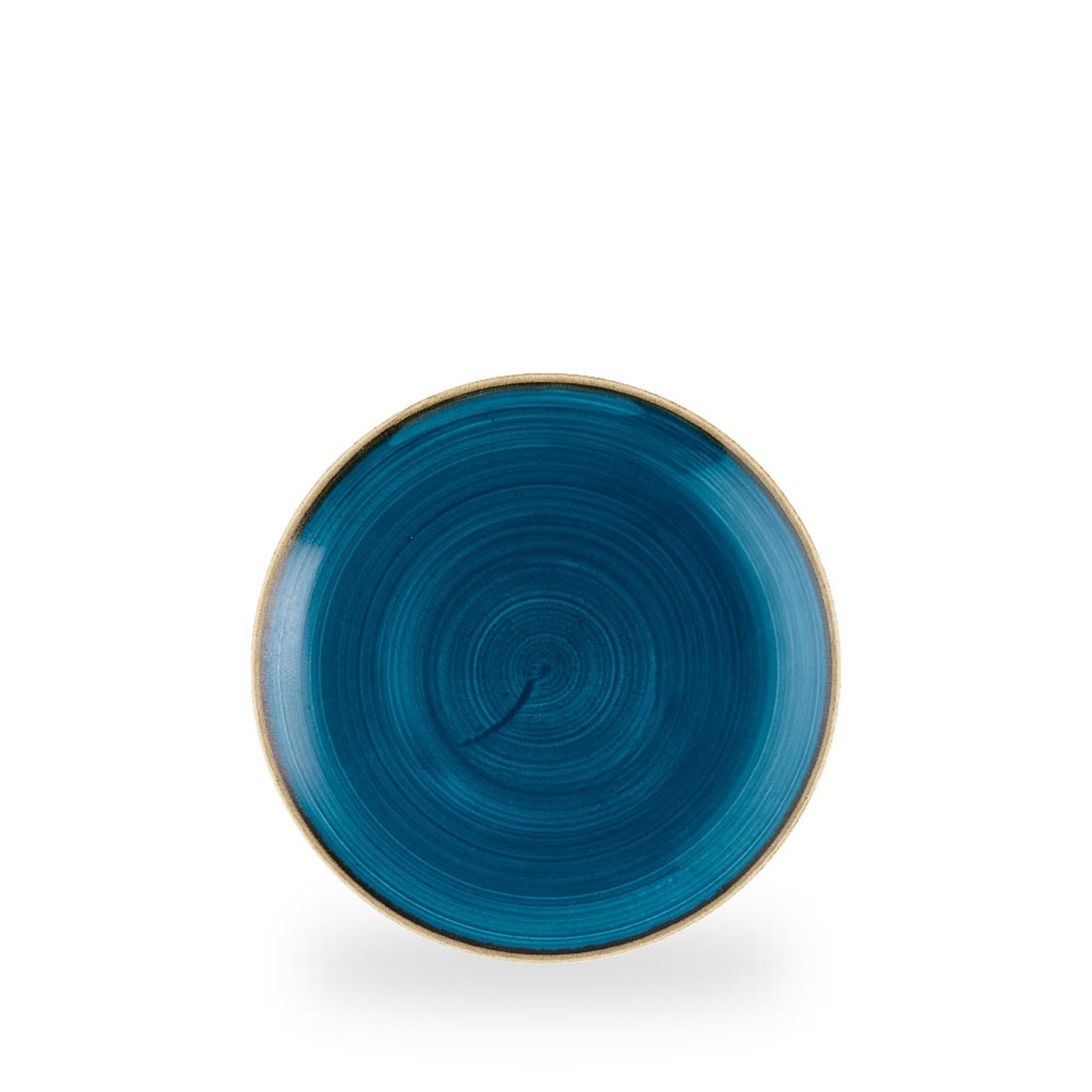 Bord coupe 21.7cm Stonecast java blue Churchill