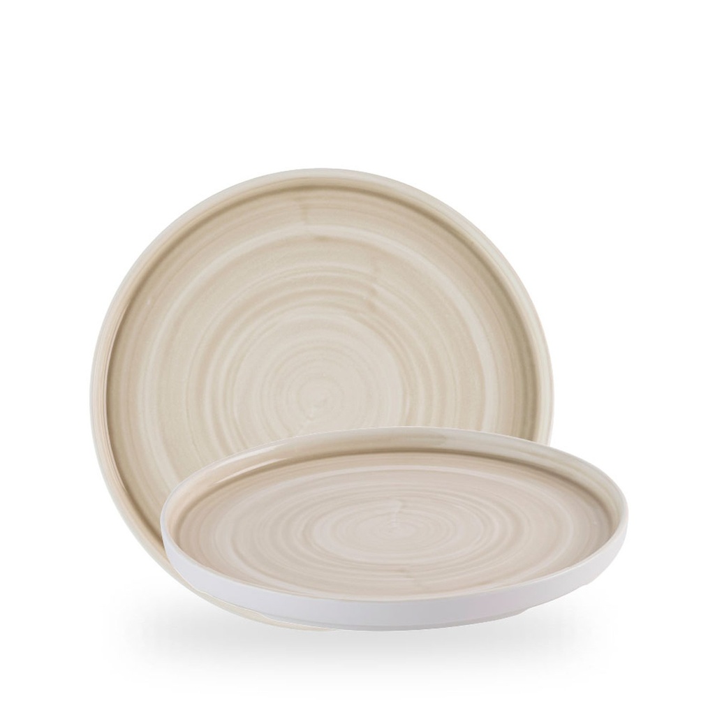 Bord plat 26.0cm Stonecast canvas natural Churchill