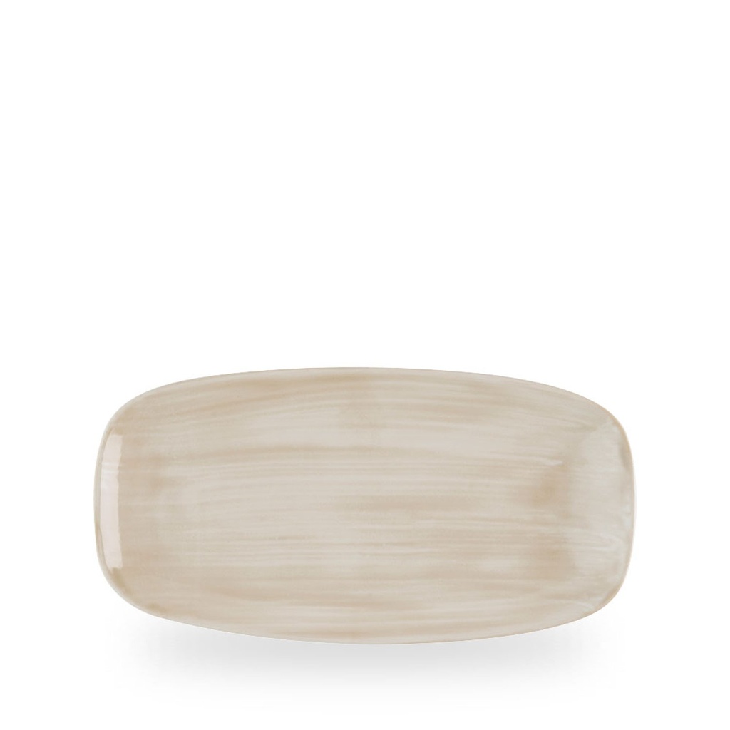 Schaal rechthoek 29.8cm x 15.3cm Stonecast Canvas Natural Churchill