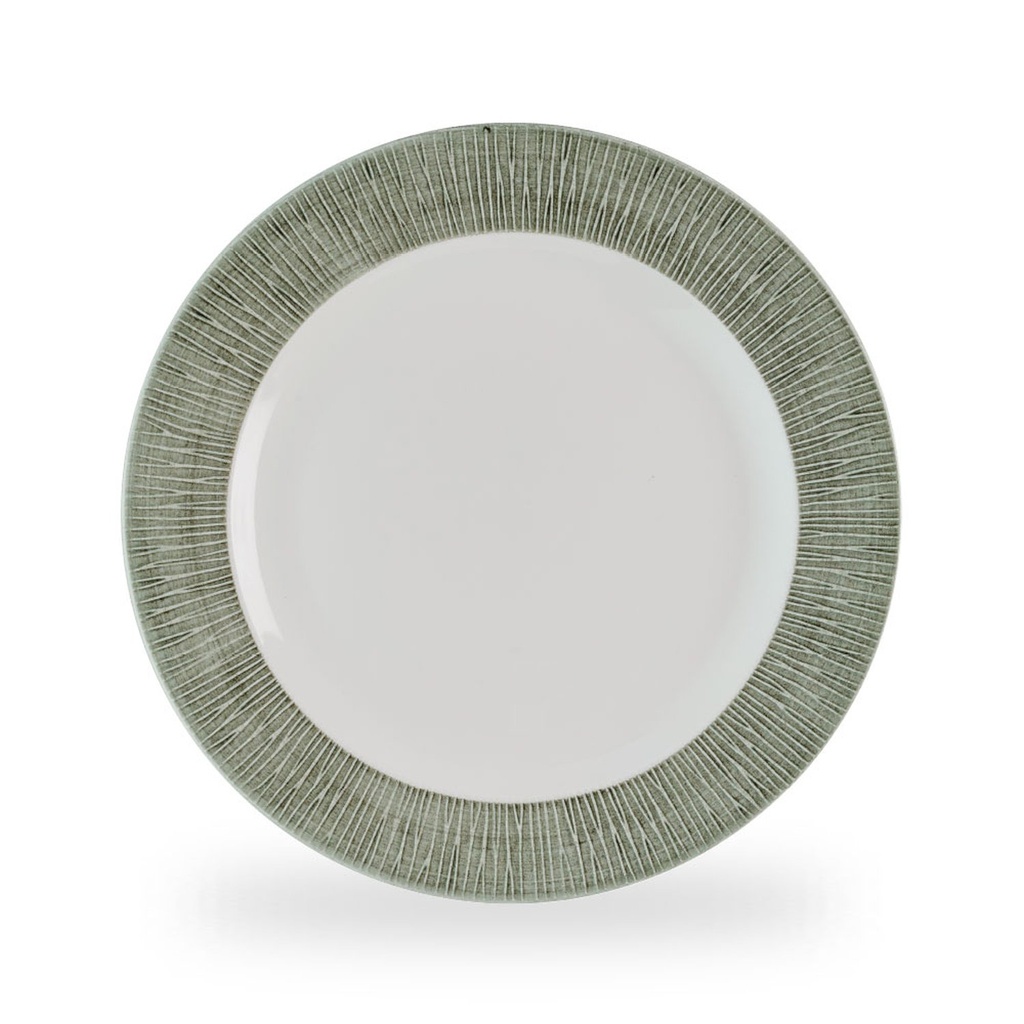 Bord plat op voet 30.5cm Bamboo Ceramic Spinwash alpine Churchill