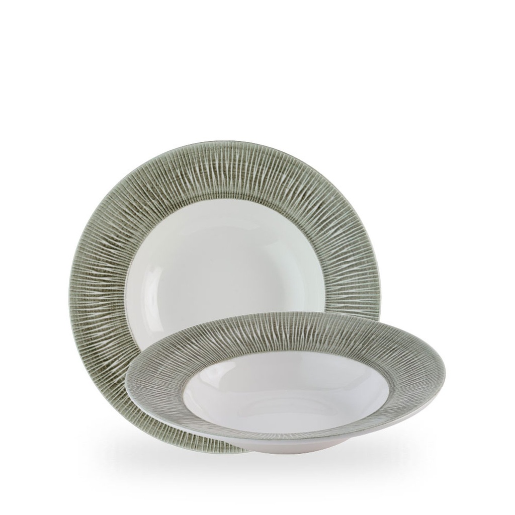 Bord diep 28.0cm Bamboo Ceramic Spinwash Alpine Churchill