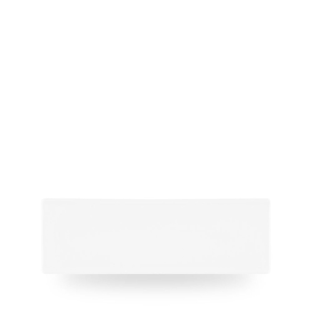 Schaal rechthoek 29.5cm x 8.8cm Chefs plates white Churchill