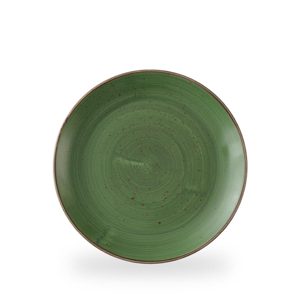 Bord coupe 26.0cm Stonecast Sorrel Green Churchill