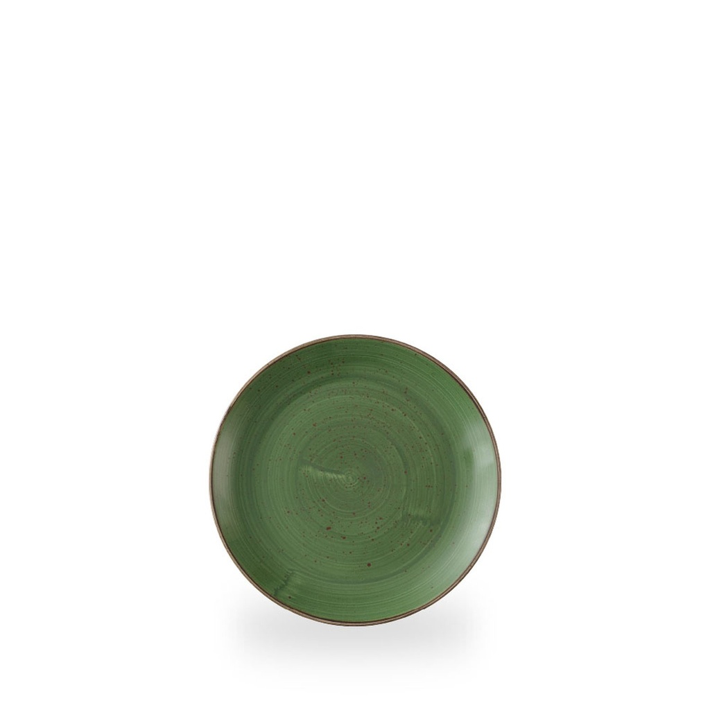 Bord coupe 16.5cm Stonecast Sorrel Green Churchill