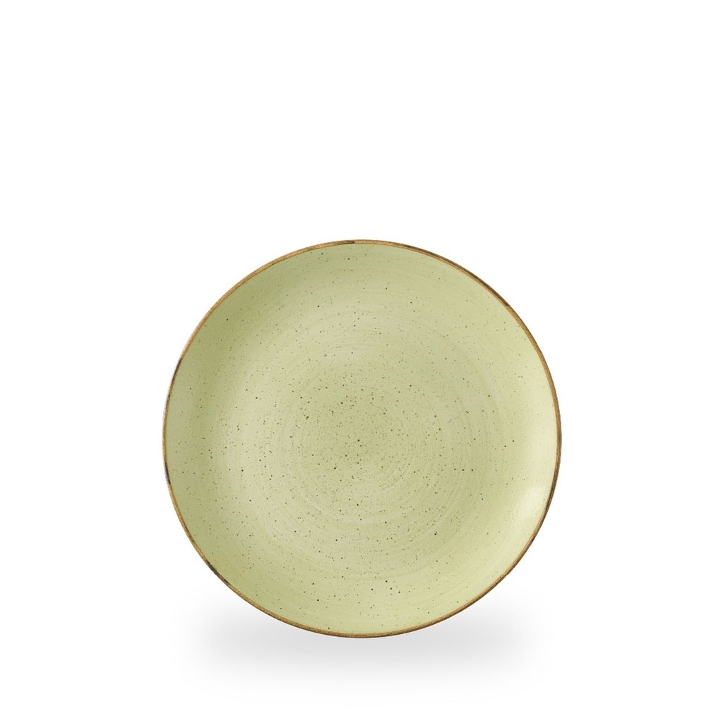Bord coupe 21.7cm Stonecast Raw Green Churchill