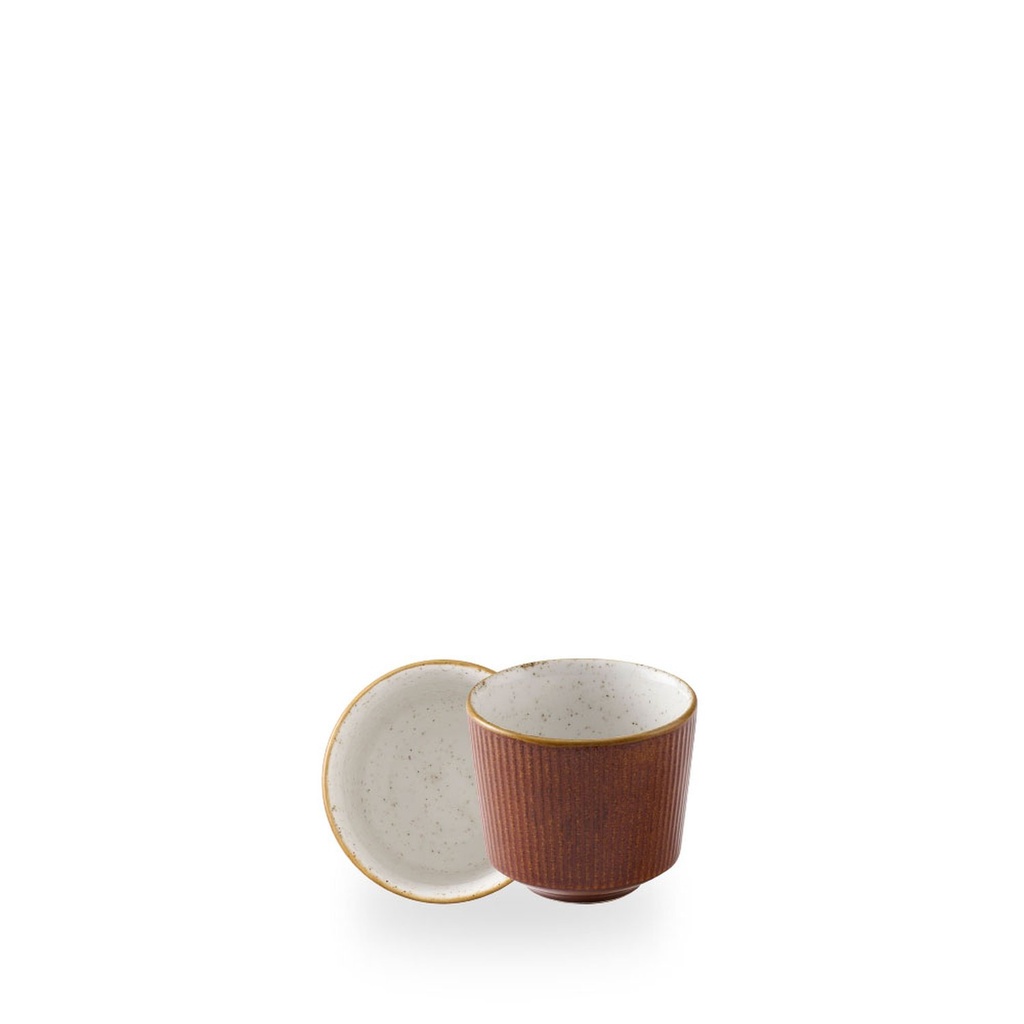 Kom 9.5cm h 8.1cm 33.0cl Nourish Cinnamon Brown Barley White Churchill