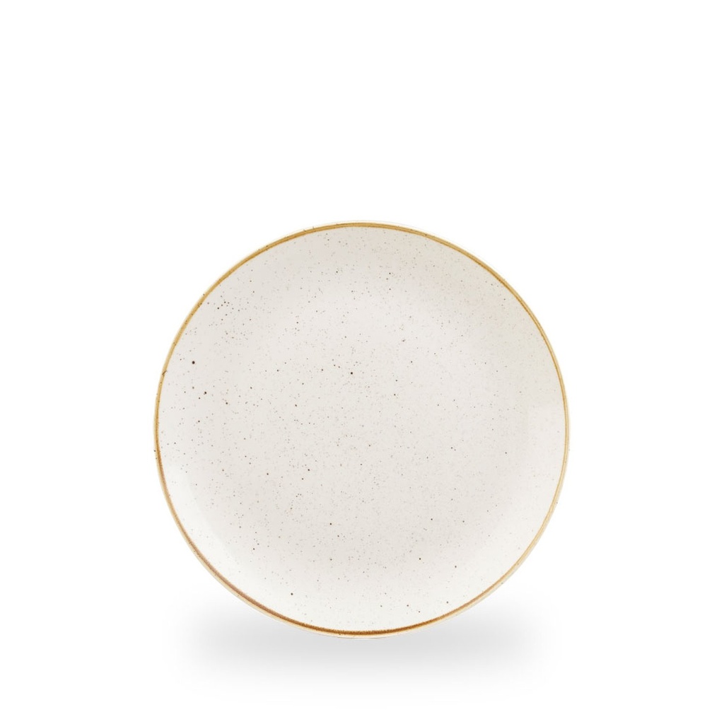 Bord coupe 23.2cm Stonecast Barley White Churchill