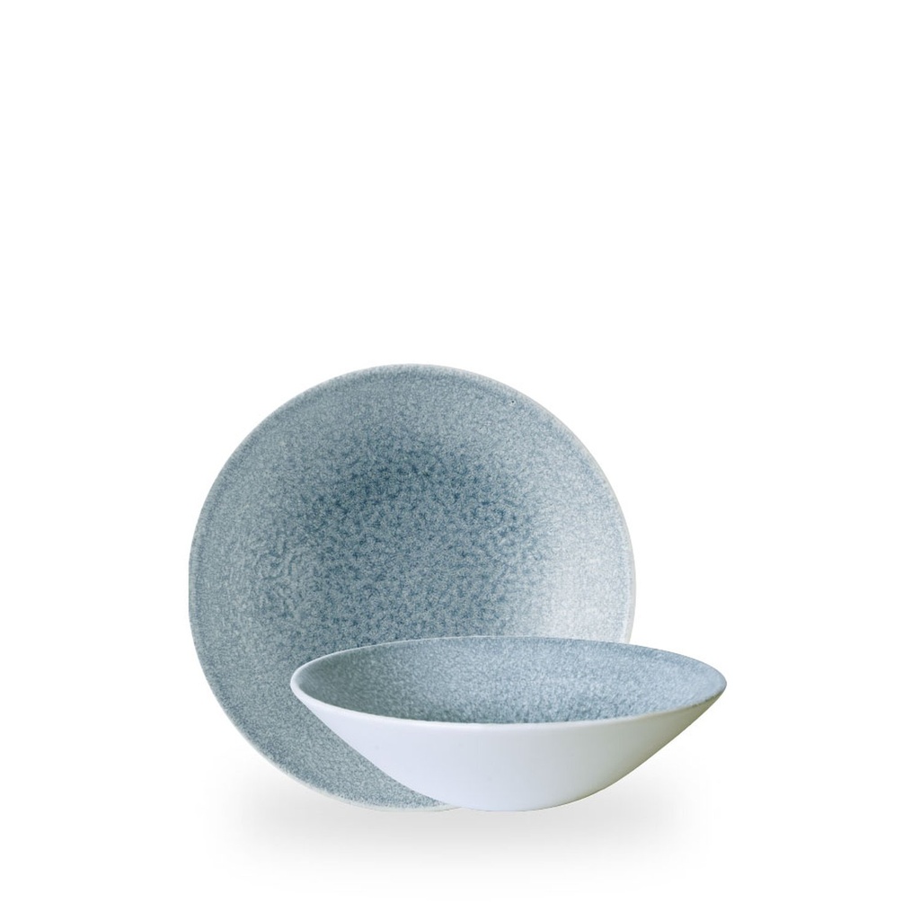 Kom 19.6cm h 5.5cm 75.0cl Studio Prints Raku Topaz Blue Churchill