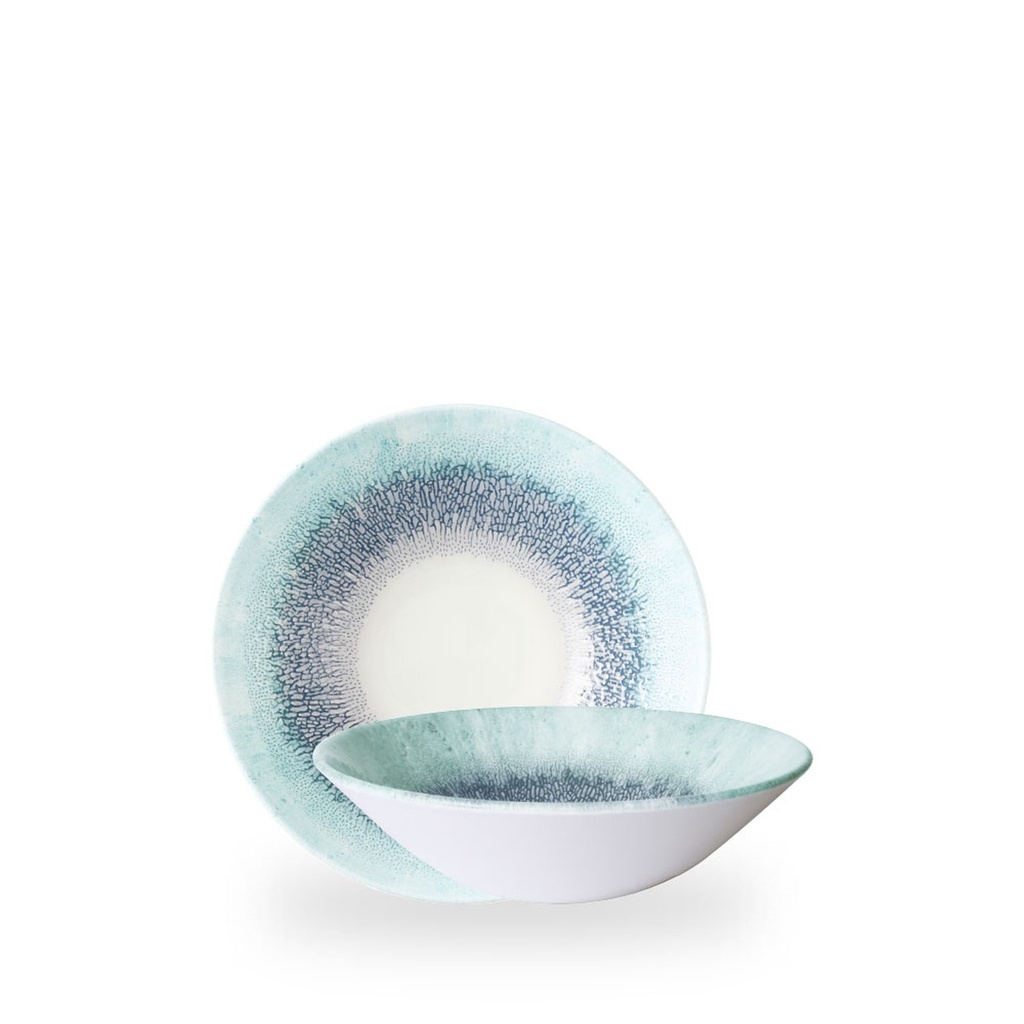 Kom 19.6cm h 5.5cm 75.0cl Studio Prints Fusion Blue Churchill