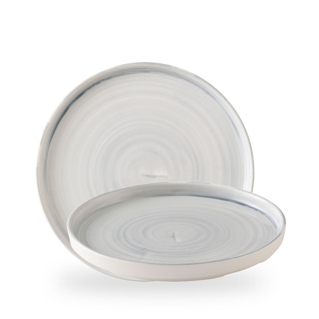 Bord plat 27.5cm Stonecast Canvas Grey Churchill