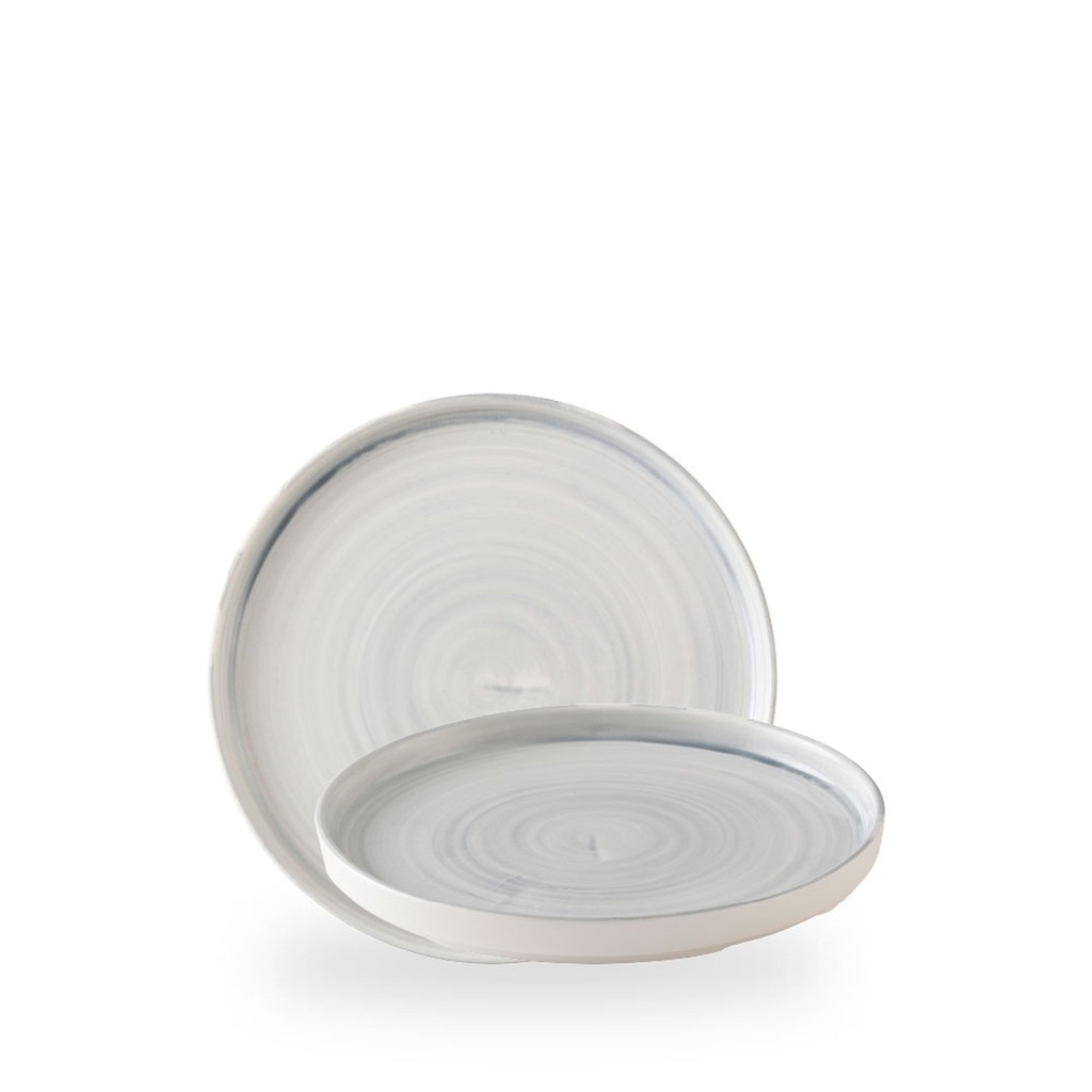 Bord plat 21.0cm Stonecast Canvas grey Churchill