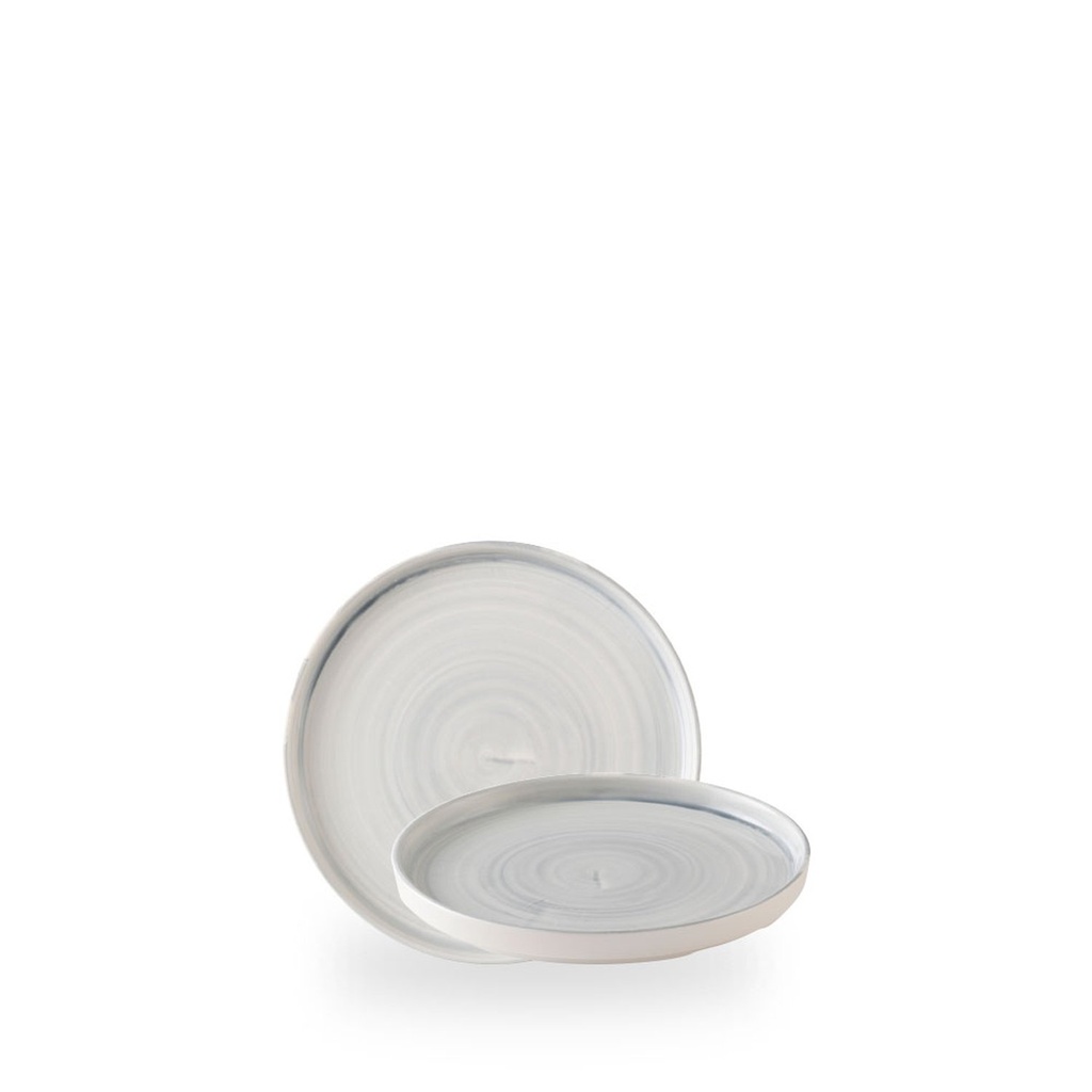 Bord plat 15.7cm Stonecast Canvas Grey Churchill