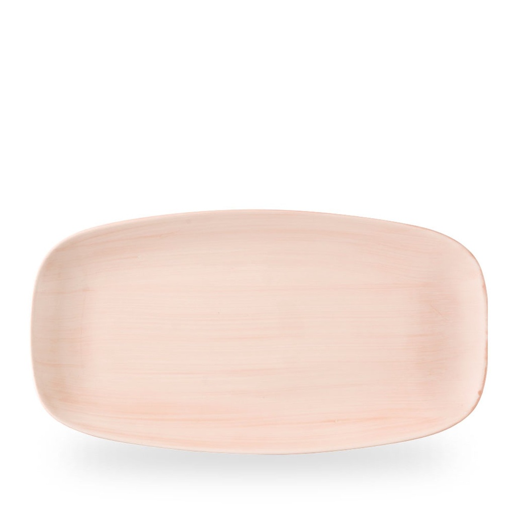 Schaal rechthoek 35.5cm x 18.9cm Stonecast Canvas Coral Churchill