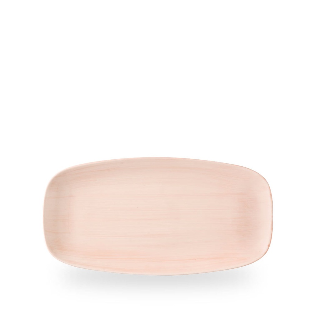 Schaal rechthoek 29.8cm x 15.3cm Stonecast Canvas Coral Churchill