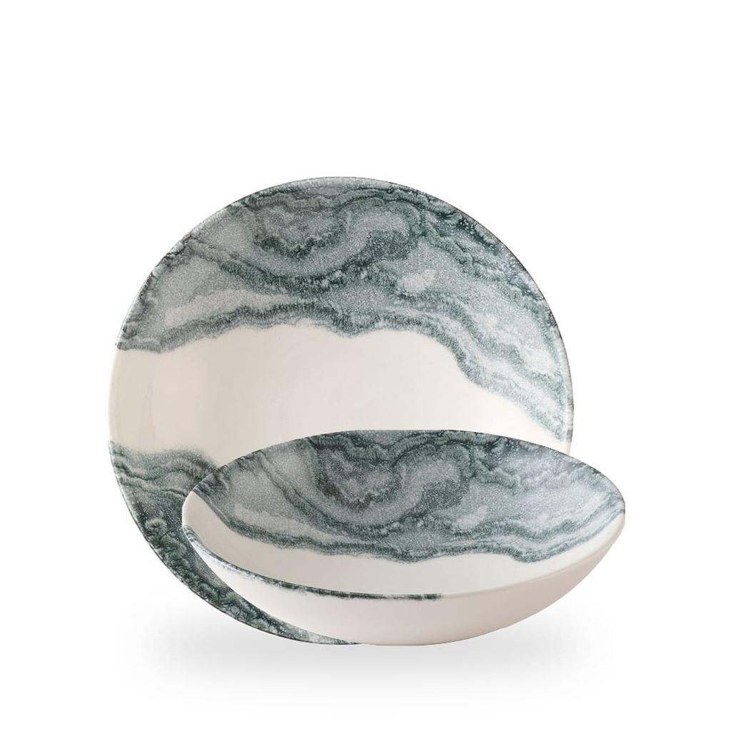 Bord coupe diep 24.8cm 113.6cl Inked Tide Black Churchill