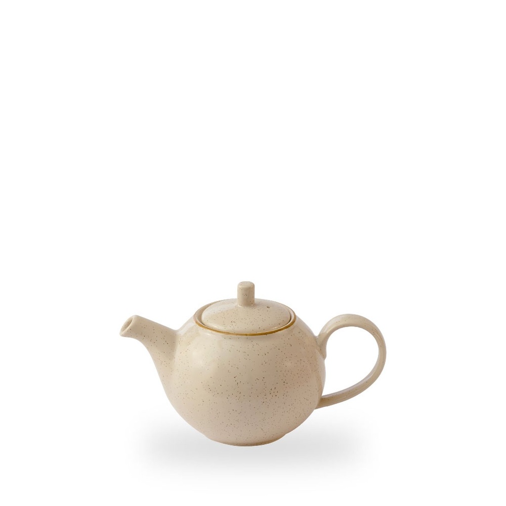 Theepot h 10.5cm 42.6cl Stonecast Nutmeg Cream Churchill