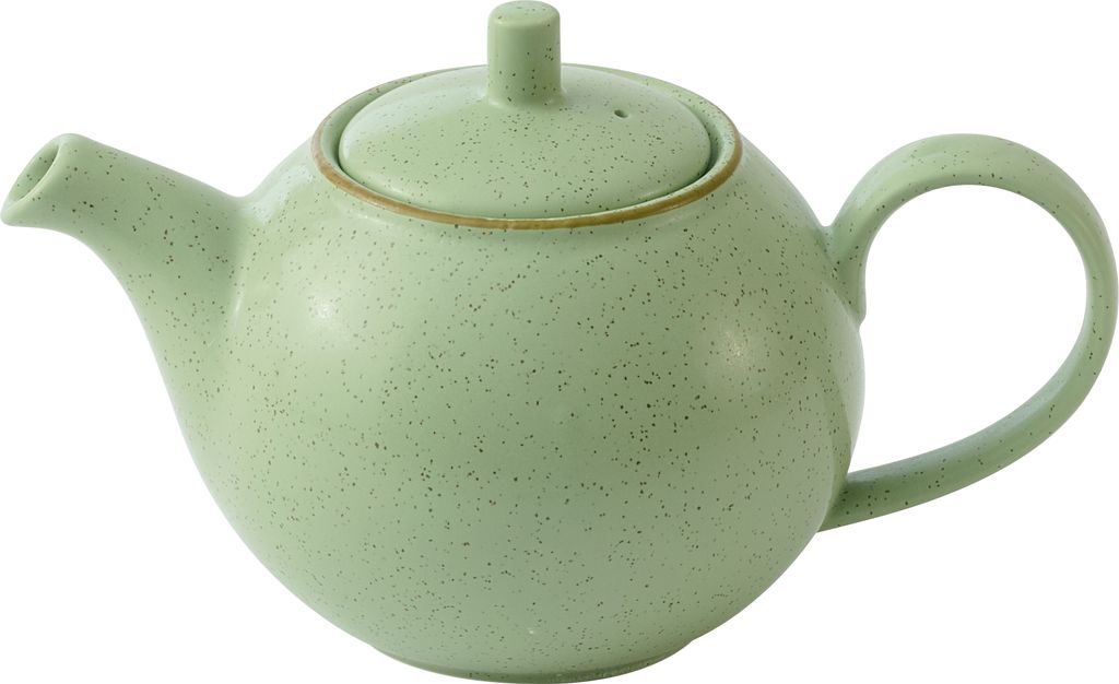 Theepot h 10.5cm 42.6cl Stonecast sage green Churchill