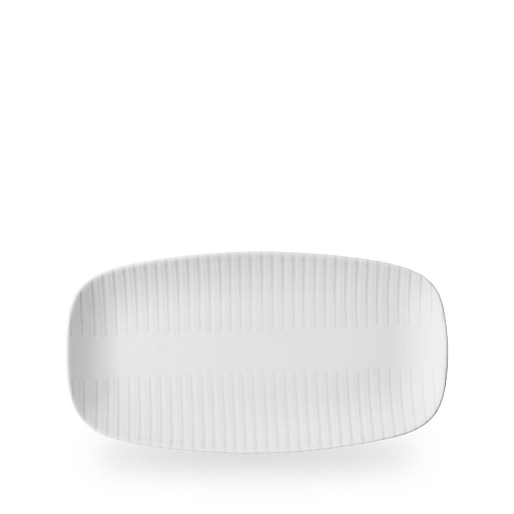 Schaal rechthoek 29.8cm x 15.3cm Inked Era Grey Churchill