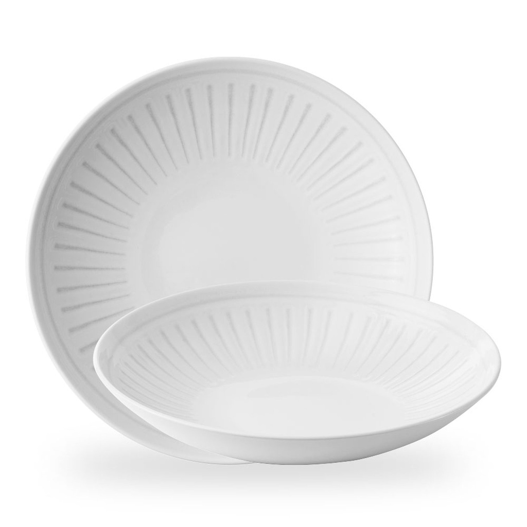 Bord coupe diep 31.0cm 240.0cl Inked Era Grey Churchill