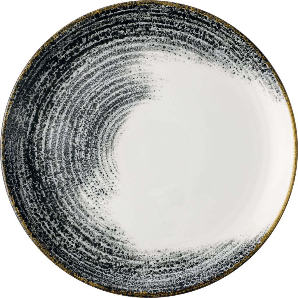 Bord coupe 28.8cm Homespun Accents Black Churchill