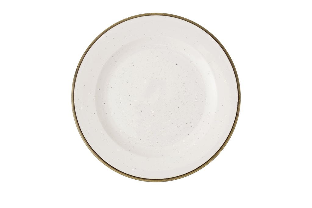 Bord plat 30.5cm Stonecast Barley White Churchill