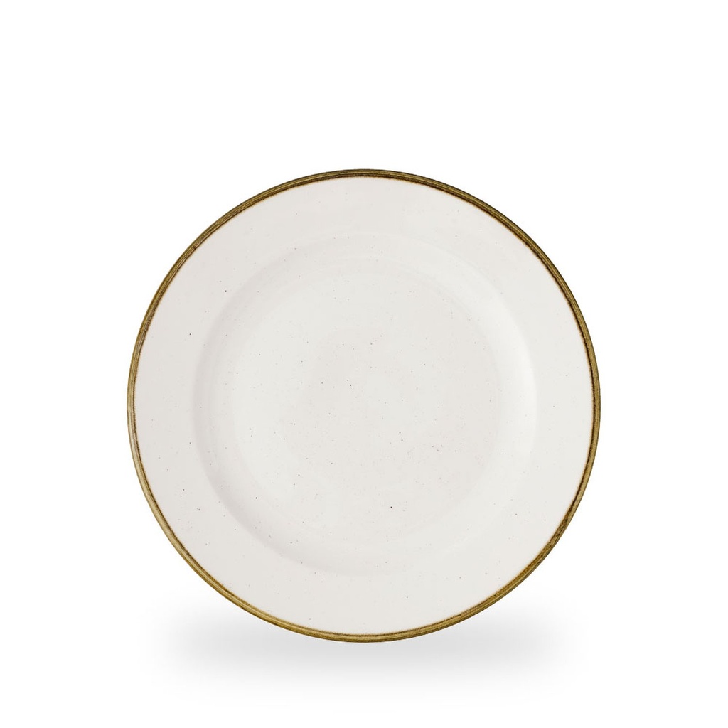 Bord plat 26.1cm Stonecast Barley White Churchill