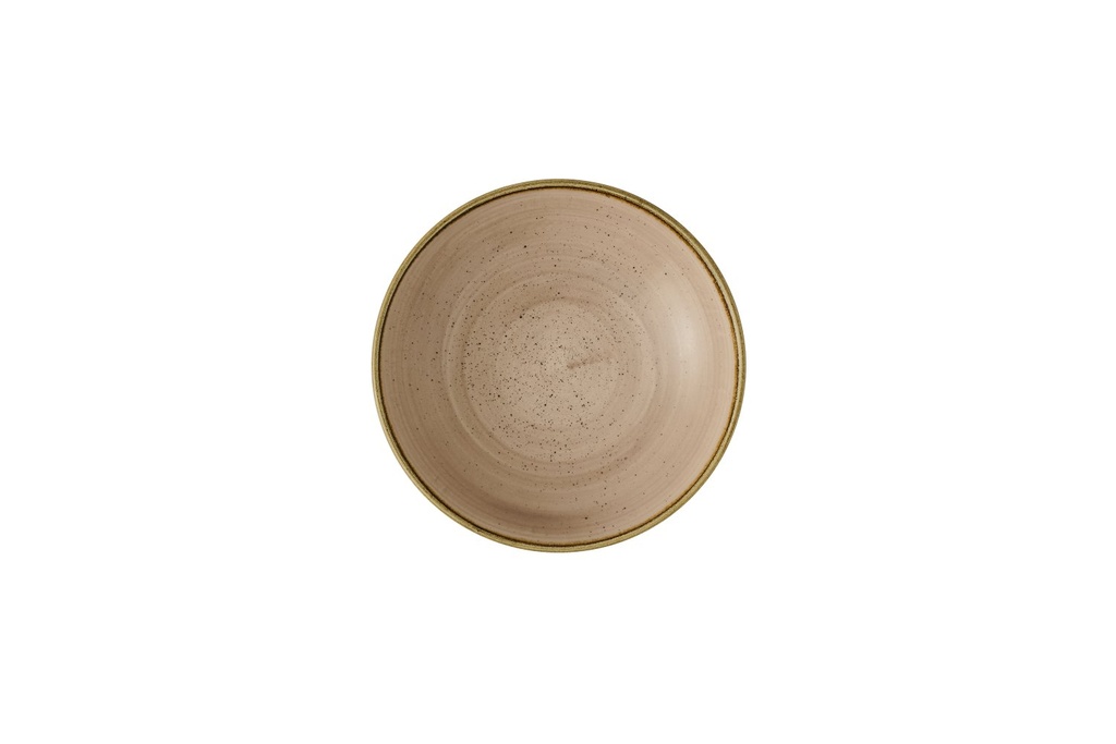Bord coupe diep 18.2cm Stonecast truffle Churchill