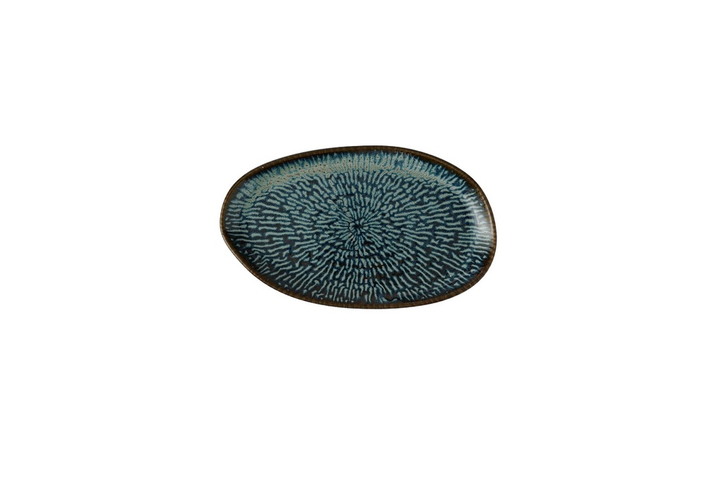 Schaal rechthoek 22.0cm x 13.0cm Envisage Cascade Sapphire Blue Churchill