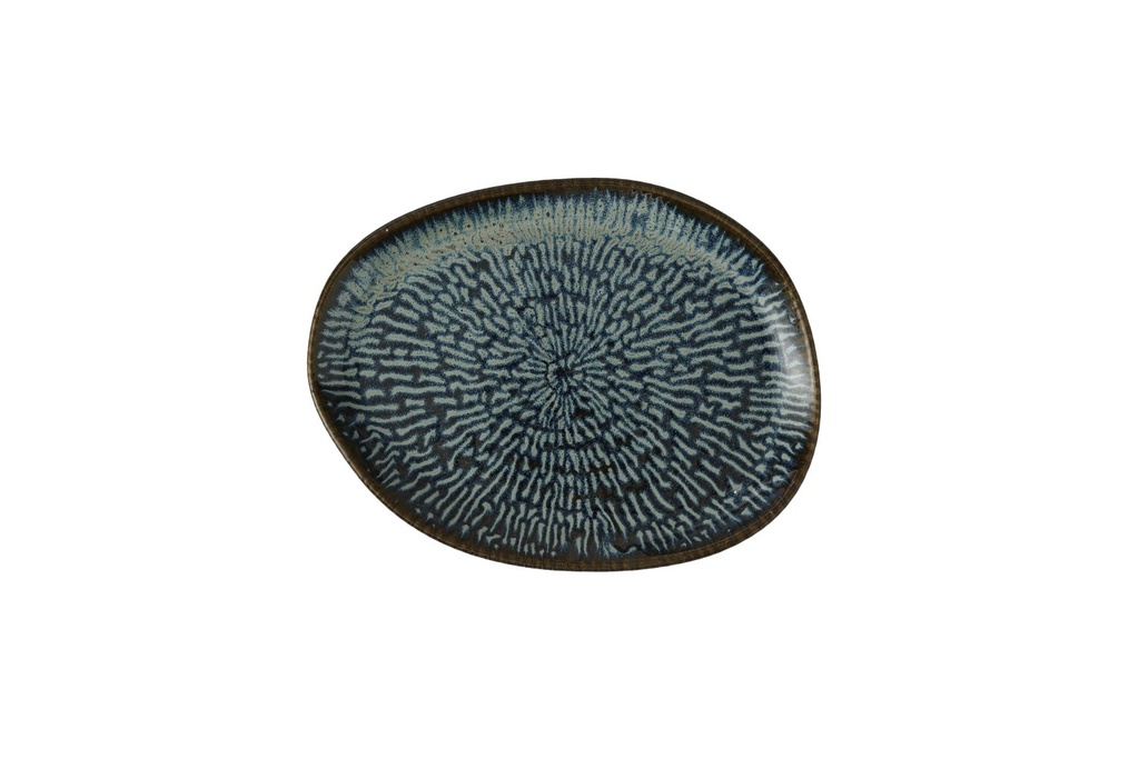 Schaal rechthoek 26.0cm x 20.0cm Envisage Cascade Sapphire Blue Churchill