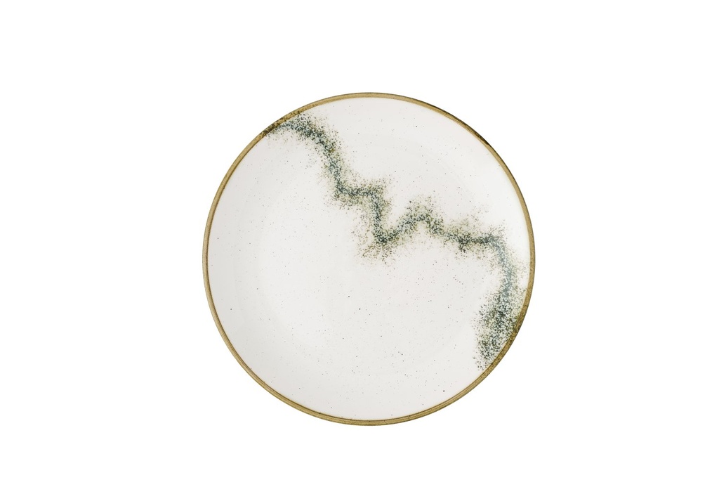 Bord coupe 26.0cm Stonecast Spice Barley White Churchill