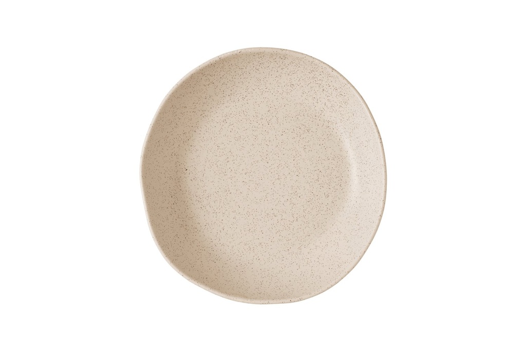 Bord coupe diep 25.0cm h 4.5cm 116.0cl Stonecast nutmeg cream Churchill