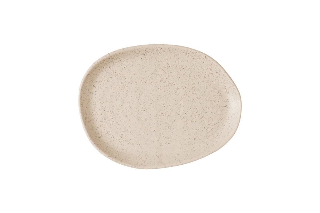 Schaal 26.0cm x 20.0cm Stonecast nutmeg cream Churchill
