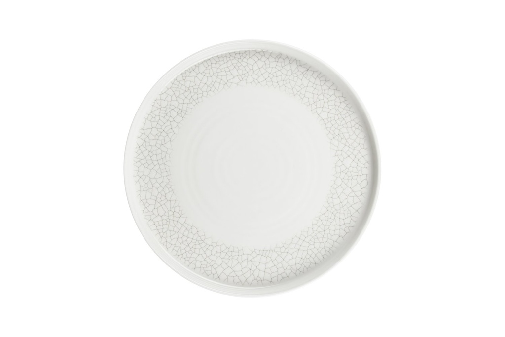 Bord plat 26.0cm h 2.0cm Viana Prints Viana Charcoal Grey Churchill