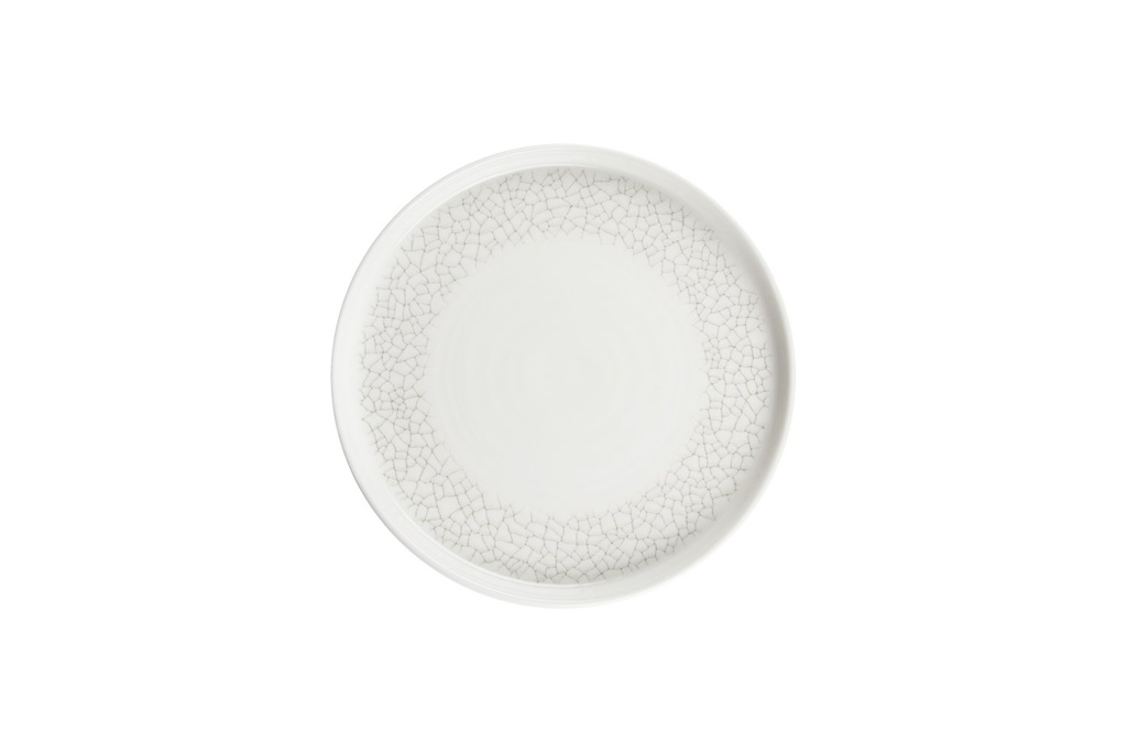 Bord plat 21.0cm h 2.0cm Viana Prints Viana Charcoal Grey Churchill