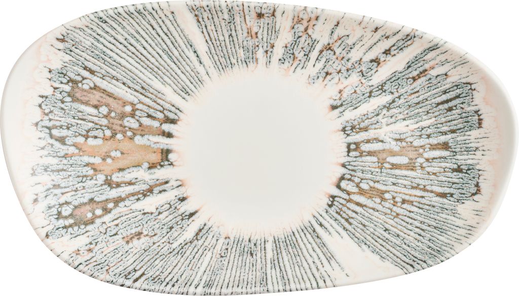 Schaal rechthoek 26.0cm x 15.0cm Inked Lyra Pink Churchill