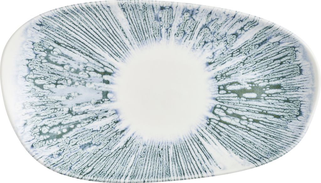 Schaal rechthoek 26.0cm x 15.0cm Inked Lyra Blue Churchill