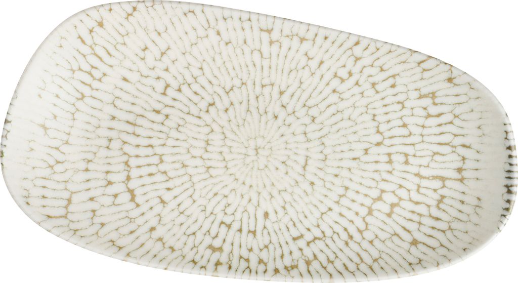 Schaal rechthoek 35.0cm x 18.5cm Inked Cascade Taupe Churchill