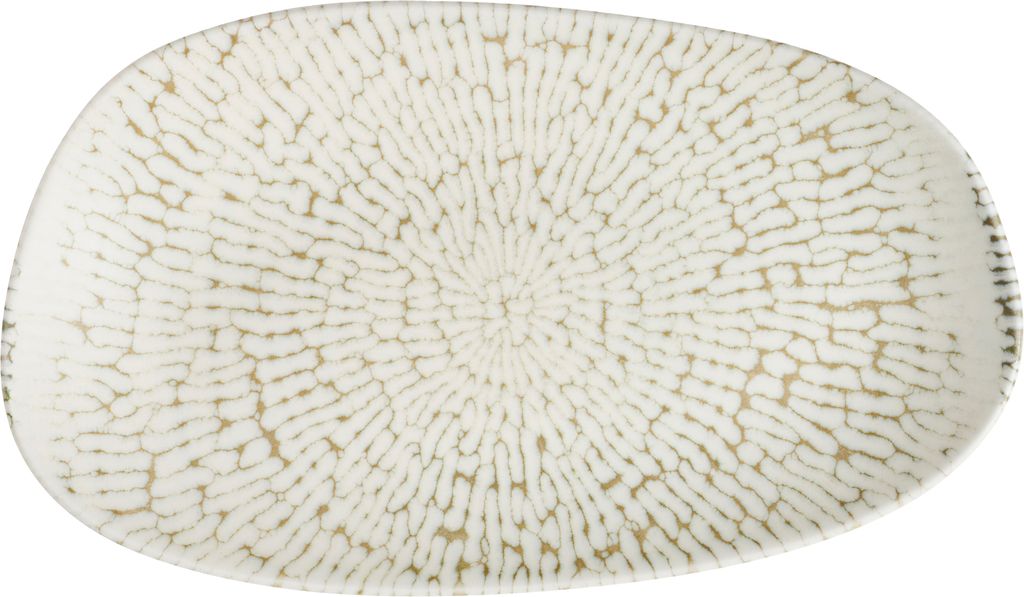Schaal rechthoek 22.0cm x 13.0cm Cascade taupe Churchill