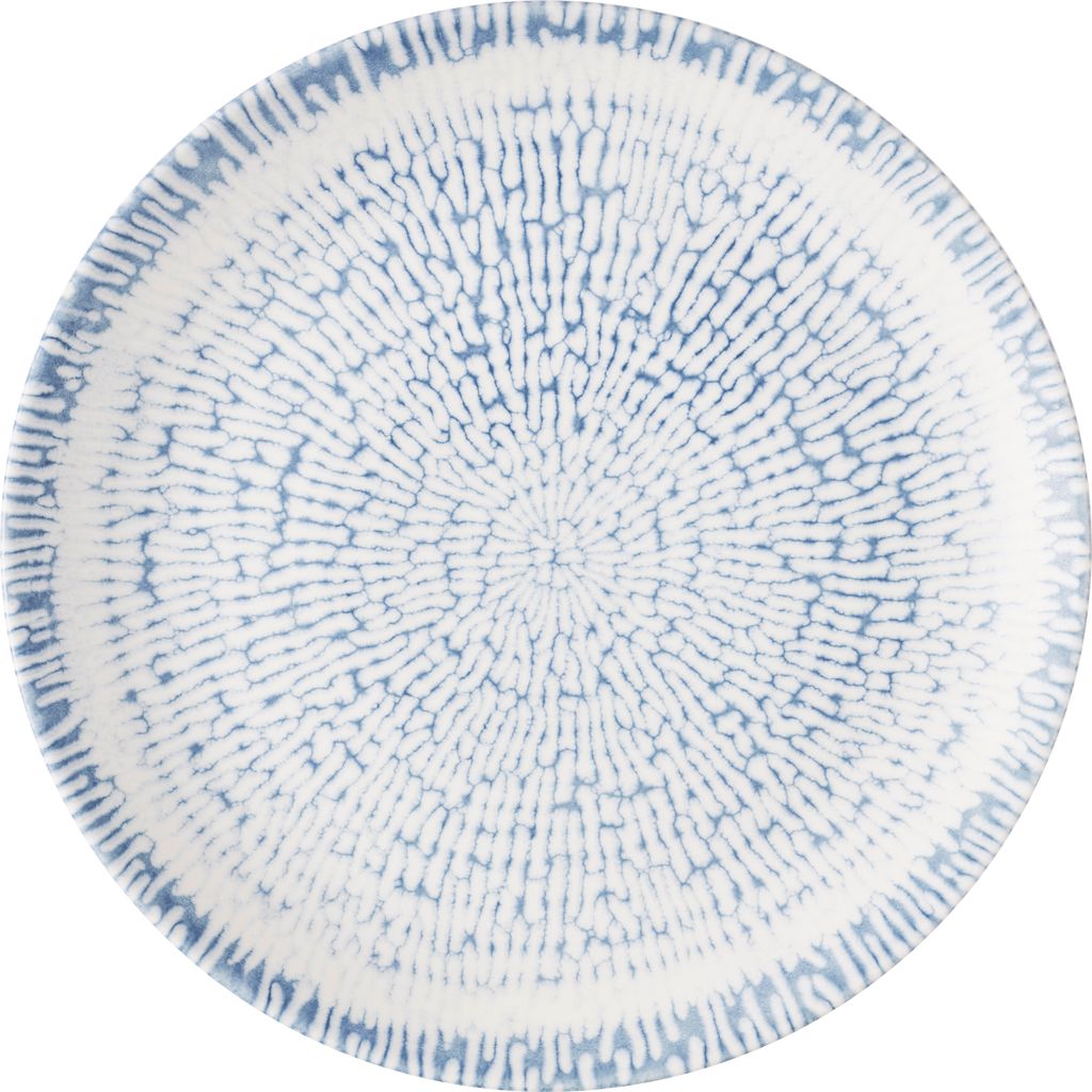 Bord coupe 26.0cm Inked Cascade indigo Churchill